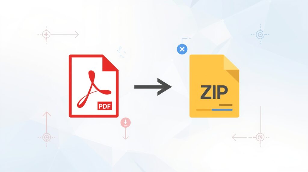PDF to ZIP Converter Free Online Tool with drag-and-drop multiple PDFs, password protection and instant ZIP download